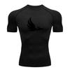 Men's Compression Fitness T-Shirt, Quick Dry Stretch Athleti
