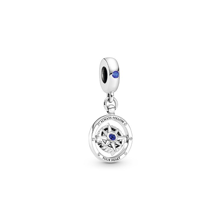 Pandora Horoscope Compass Pendant Unisex Jewelry Silver 790099C01 Silver,F