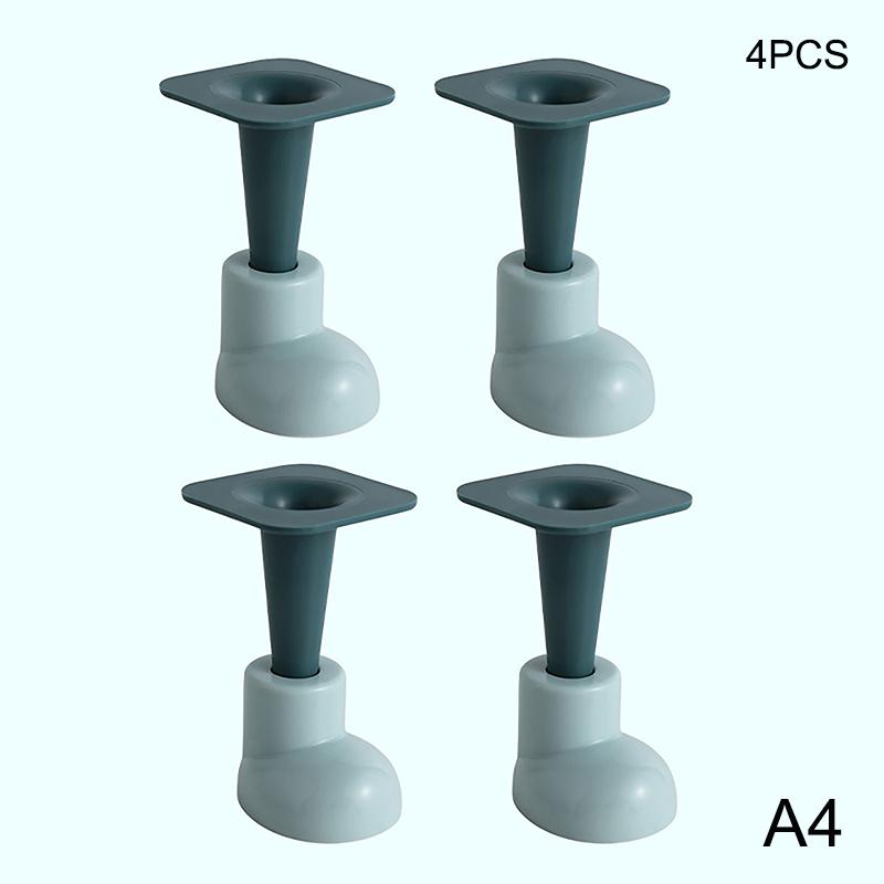 2/4 Stück Haken Selbstklebend Box Dekorativer Hakenhalter Set Niedliche Cartoon Hand Fuß Form Haken Für Taschentuchbox Mülleimer Ständer