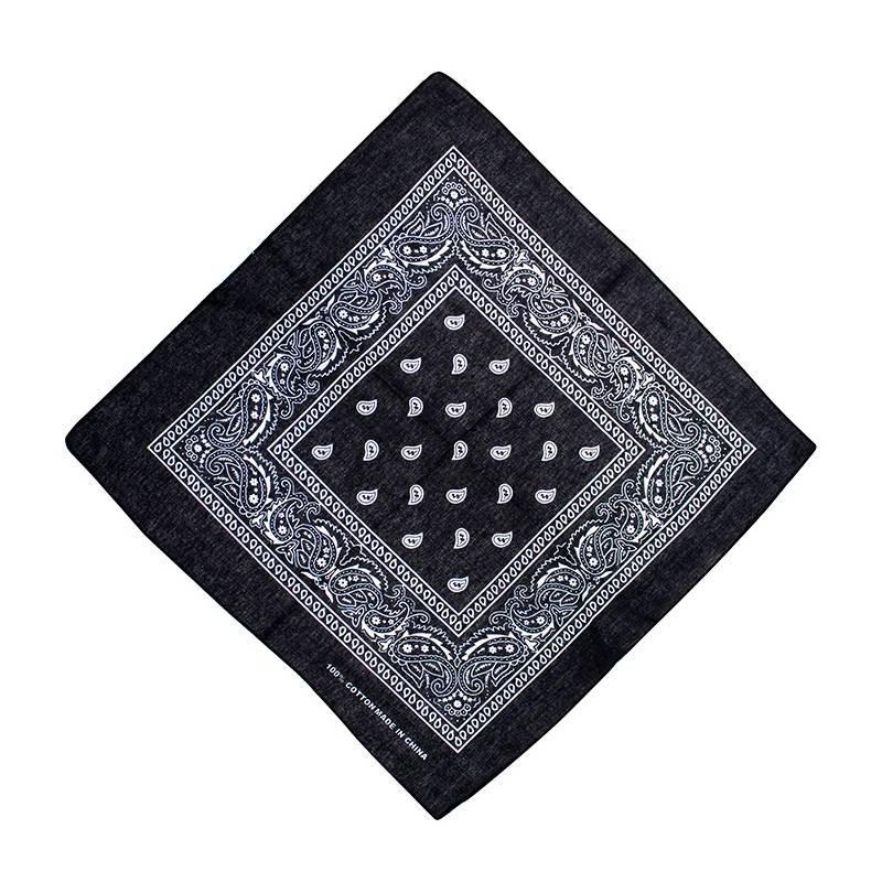 

Fashionable Yiwu Hip Hop Headscarf With Vibrant Geometric Print For Unisex Style чорний