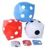 30cm Inflatable Dice Set with Pump Spiral/Long Strip Balloon Festival Gathering Decoration DIY Party Entertainment Supplies TMZ