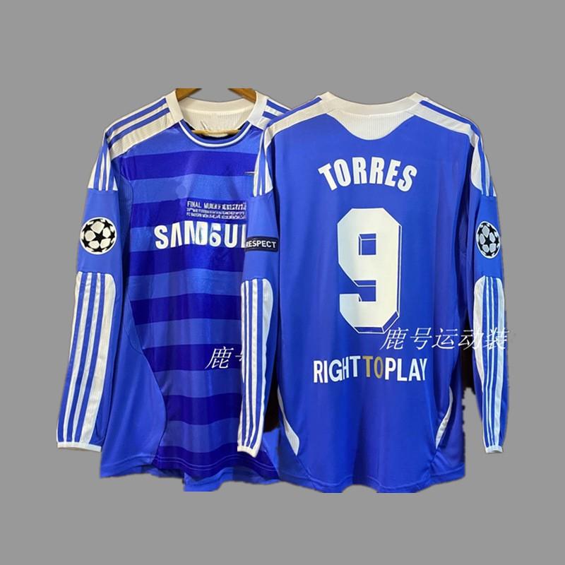 Retro Football Jerseys Long Sleeve Soccer Shirts Men Women Sports Training