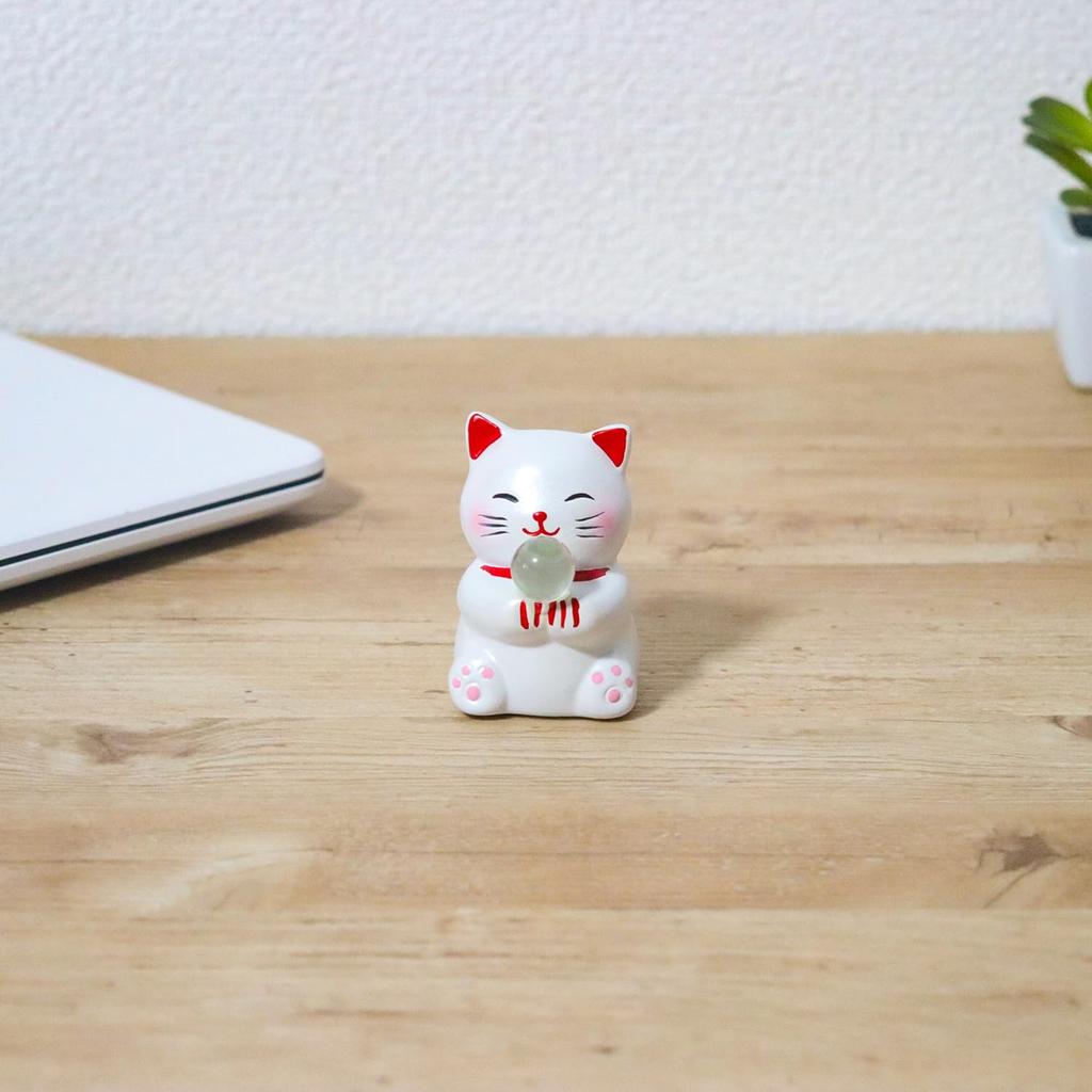 Castle Enterprises Lucky Set of 20 Achieve Your Goals Cats, (White) - [Commercial Set]