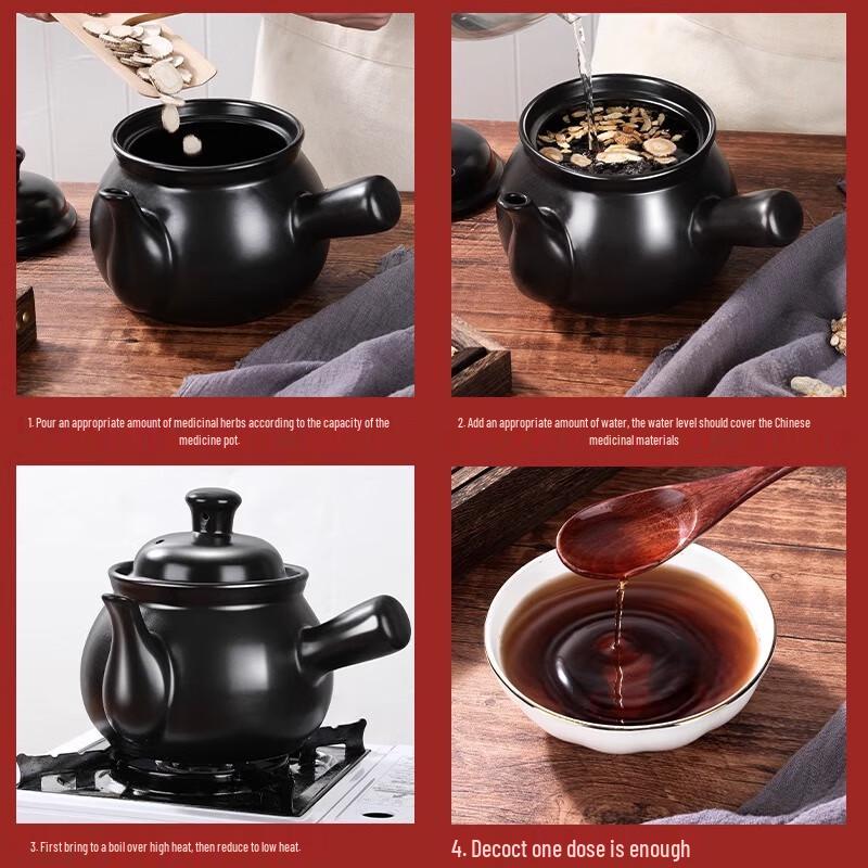 Ceramic Traditional Chinese Medicine Decoction Pot