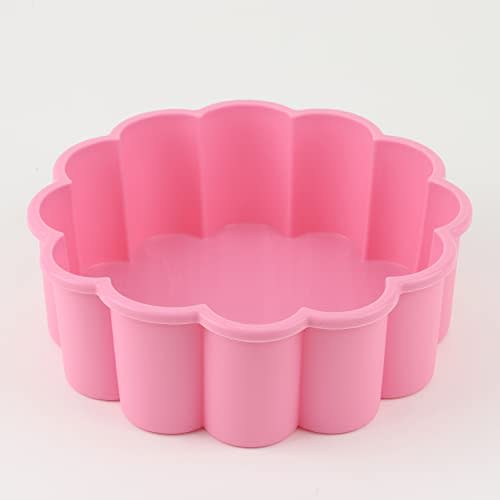 Pearl Metal Single-Serve Sweets Silicone 1/6 Heart Cake Mold, 13cm, D-1957