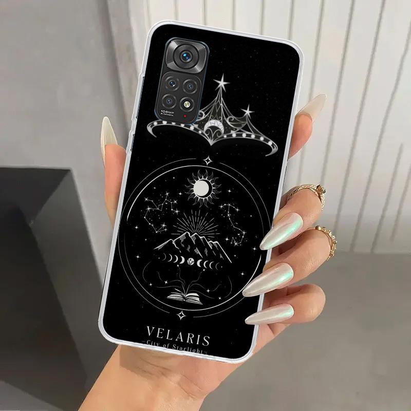 A Court of Mist Fury Sarah J Maas Phone Case for Xiaomi Redmi Note 15 14 14S 13 12S 12 Pro 11S 11 Plus 11T 11E 10S Soft Funda Pr