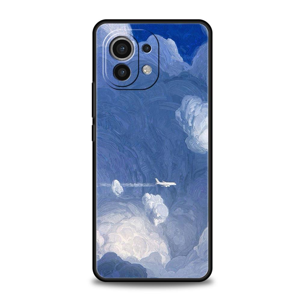 

Aircraft Plane Airplane Phone Case For Xiaomi Mi 15 14 14T 13T 12T Pro 12 13 11 Lite 5G 11T Poco X6 X7 X5 Pro Soft TPU Cover Poco X7