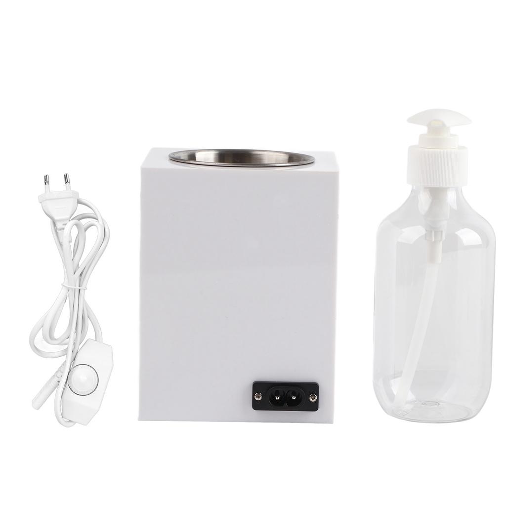 Massage Oil Heater Single Bottle Adjustable Aluminum Alloy Inner Liner Fast Heat Lotion Warmer