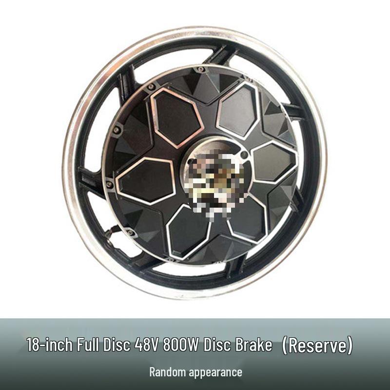 18-Inch/16-Inch Integrated Electric Tricycle Wheel Hub Motor, 48V/60V, 800W/1000W