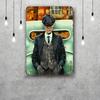 Thomas Shelby Decor Poster Vintage Tin Sign Metal Sign Decorative Plaque for Pub Bar Man Cave Club Wall Decoration
