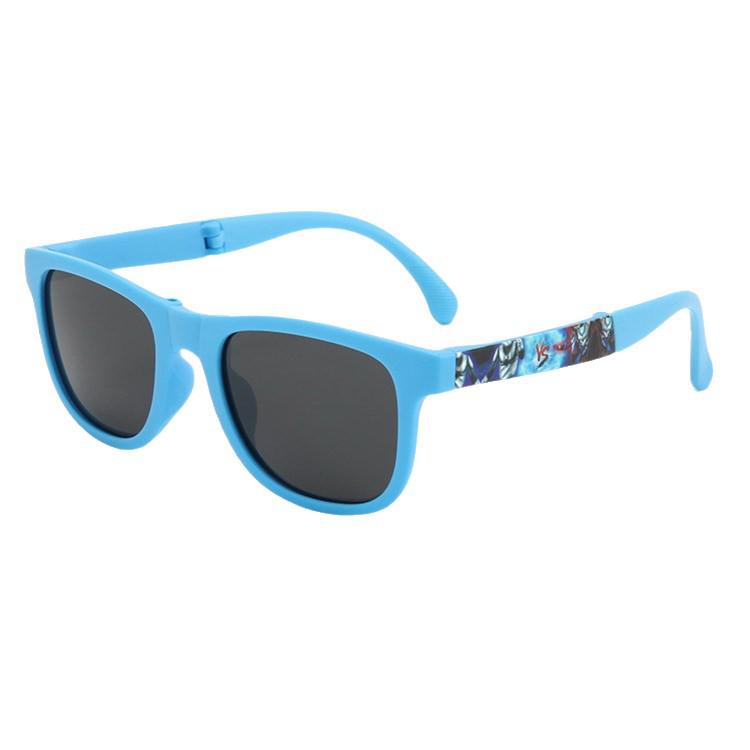 Kids' Foldable Polarized UV Protection Cartoon Sunglasses - Unisex & Comfortable