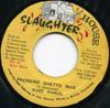 7inch Record KING DANJA  Pressure Ghetto Man SLA001 Slaughter House Jamaica Reggae Ska  Dub Used