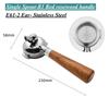 E61 Group head 58mm Filter Holder For Expobar FAEMA RANCILIO LACIMBALI Coffee Machine Spout Bottomless Portafilter Coffee Maker