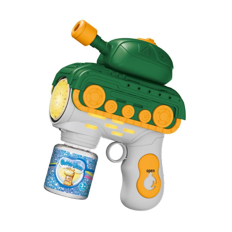 Children's Automatic Light-Up Bubble Gun Toy