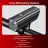 Rechargeable Bicycle Headlight for Night Riding - Strong, Durable, and Ideal for Road and Mountain Bikes