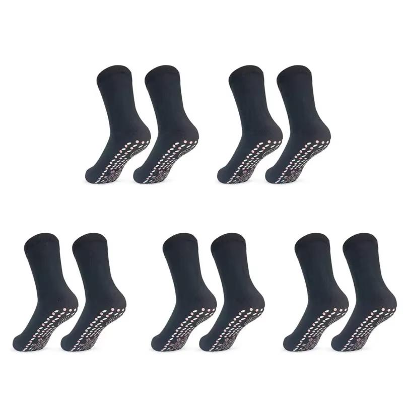 1/2/3/5pairs Comfortable Breathable Health Foot Massager Warm Winter Professional Socks Unisex Self-Heating Health Care Socks