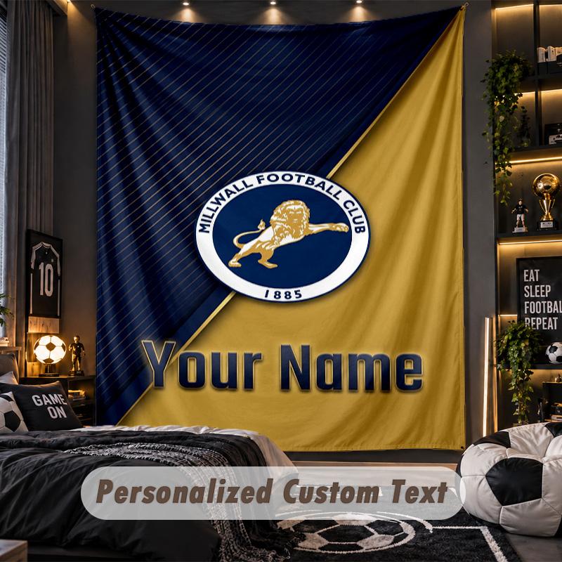 TapestryMillwall Custom Name Text Personalized Wall Hanging Tapestry Home Wall Decor