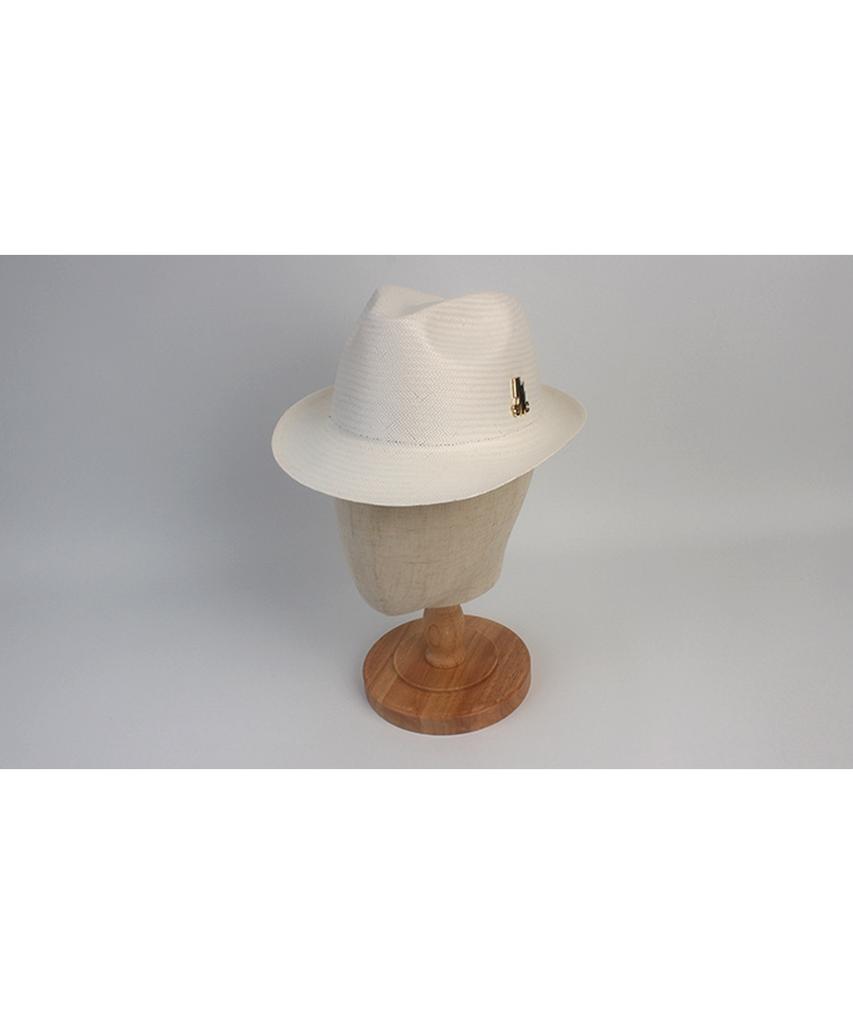 Yunibeosyeolkemiseuteuli Bu Gentle Simple White Fedora Summer Hat