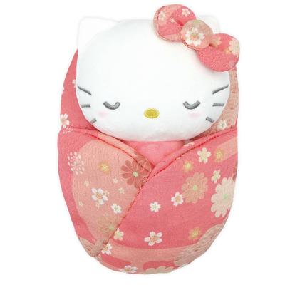 Sanrio Characters Hello Kitty Swaddle Mascot Japanese Pattern L 8203 290