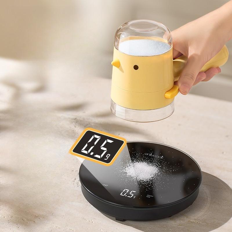 1pcs Quantitative Salt Tank Kitchen Transparent Seasoning Bottle Household Control Sealing Safety Material