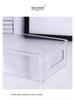Acrylic Desktop Storage Box: Transparent Organizer for Cosmetics, Masks, Snacks, and Sundries. Perfect for Dorm Rooms.