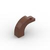 10Pcs 6005 92903 1x3x2 Curved Building Block Moc Accessories Compatible with Brick DIY Children Toy Assembly Gift Box
