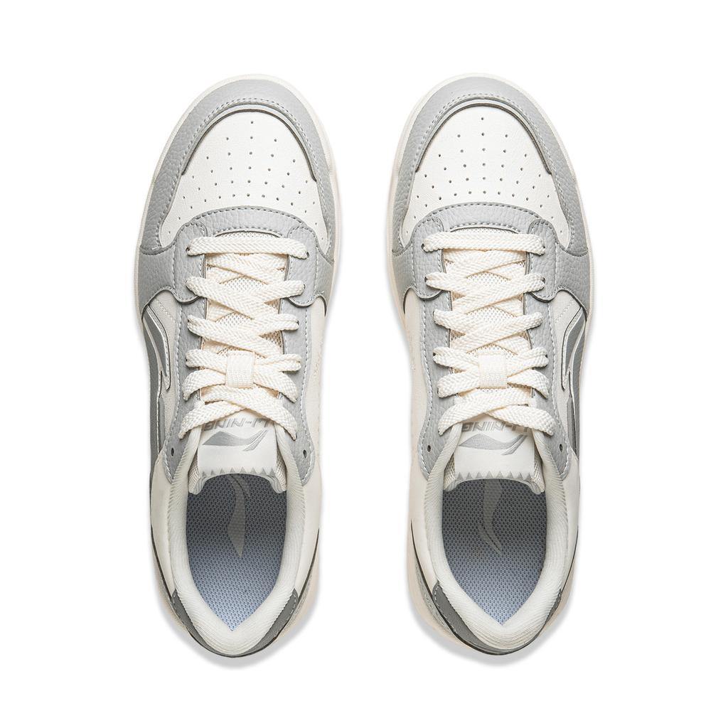 Li-Ning Youthful Classic Fashion Versatile Casual Sneakers Men Sneakers White Gray AGCV179-3