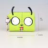 Miniso 3D Tri-fold Wallet Stylish Green Card Holder with Coin Pocket and ID Window