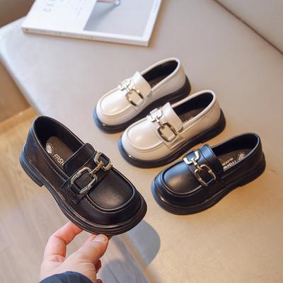 Französisch retro mode mädchen kleine leder schuhe casual kinder einzelnen schuhe Britischen stil