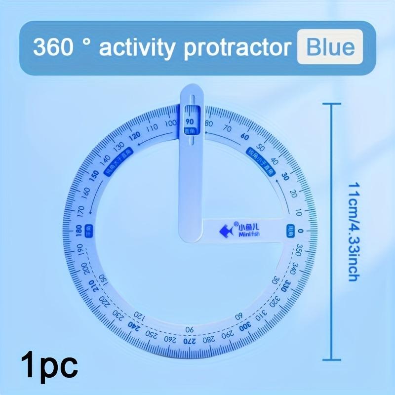 360 Degree rotating protractor 1pcs