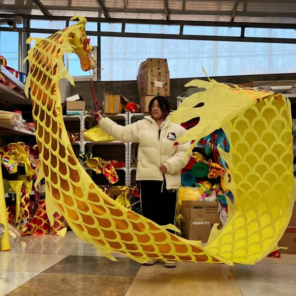 Double-Sided Dragon Dance Ribbon for Beginners - Adult Fitness & Square Dancing