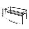 Camp Table Lightweight Detachable Aluminum Alloy Camping Tables That Fold Up Lightweight For Indoor Travel Picnic Hiking