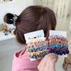 Simple Fabric Hair Rope Set Small Scrunchie Women Girls Kid Elastic Hair Rubber Bands Accessories Tie Hair Ring Holder Headdress