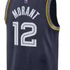 Nike NBA Memphis Grizzlies Morant City Edition Swingman Jersey Navy Men Streetwear DB4033-419