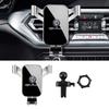 Hub Caps Car Phone Gravity Holder Car Air Vent Clip Mount Car Stickers For Alfa Romeo Giulia Giulietta Tonale MITO Stelvio Brera CVO1