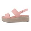 Crocs Brooklyn Platform Slide Sandals Women sandals Light-Red 206453-6RT