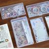 1Pcs Stationery Holder Stickers Office Plastic Storage Box Organizer Manual Account Container Tool Case Mini Transparent Box