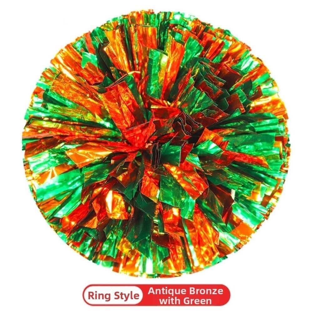 25cm Kids Game Pom Poms PET Come On Props Cheap Practical Cheerleading Multicolors Sports Match Vocal Ball Club Supplies