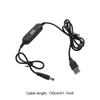 Plug To 1.5V 3V 4.5V 6V 9V 12V Step-up Line Converter Adapter Power Cable USB Cable USB Converter