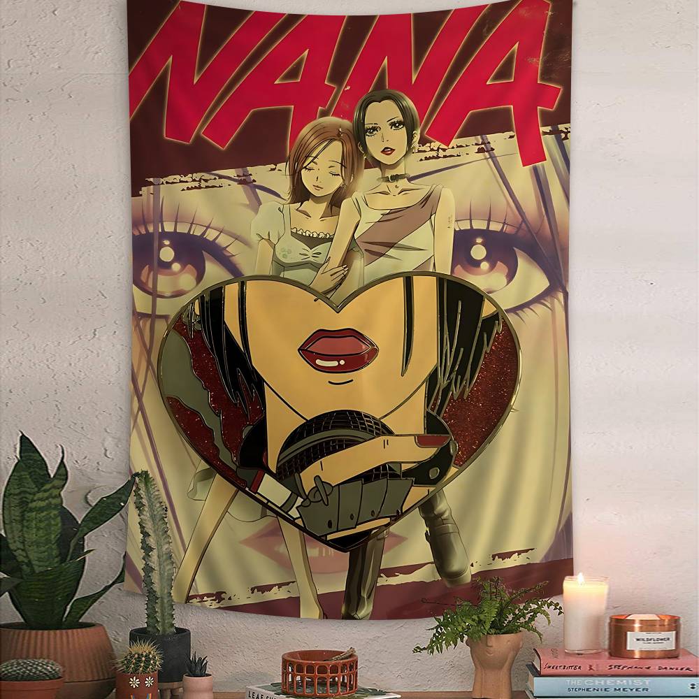 Anime NANA Colorful Tapestry Wall Hanging Bohemian Wall Tapestries Mandala Wall Art Decor