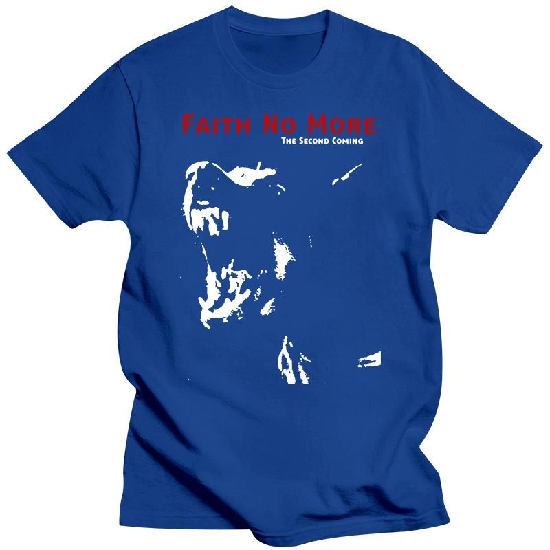 TRIOC NOU FAITH NO MORE The Second Vening DTG PRINTED TEE-S-7XL