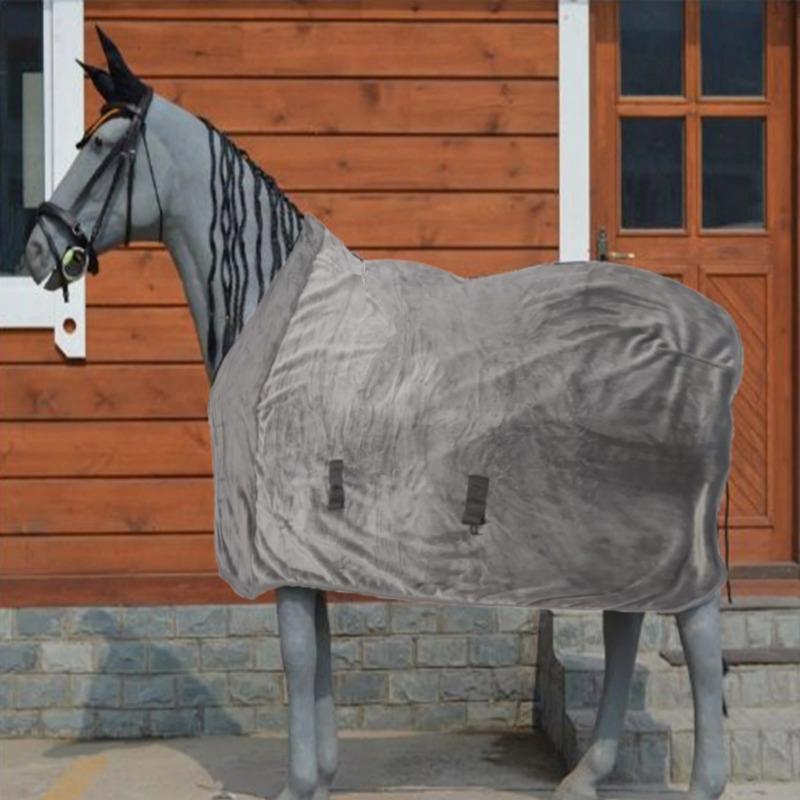 Breathable Winter Horse Blanket Soft Horsehair Equestrian Accessories Warm Horse Clothing Supplies