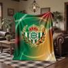 Real Betis Football Print Flannel Blanket Soft Warm Sofa Bed Throw Blanket For Home Office Bedroom