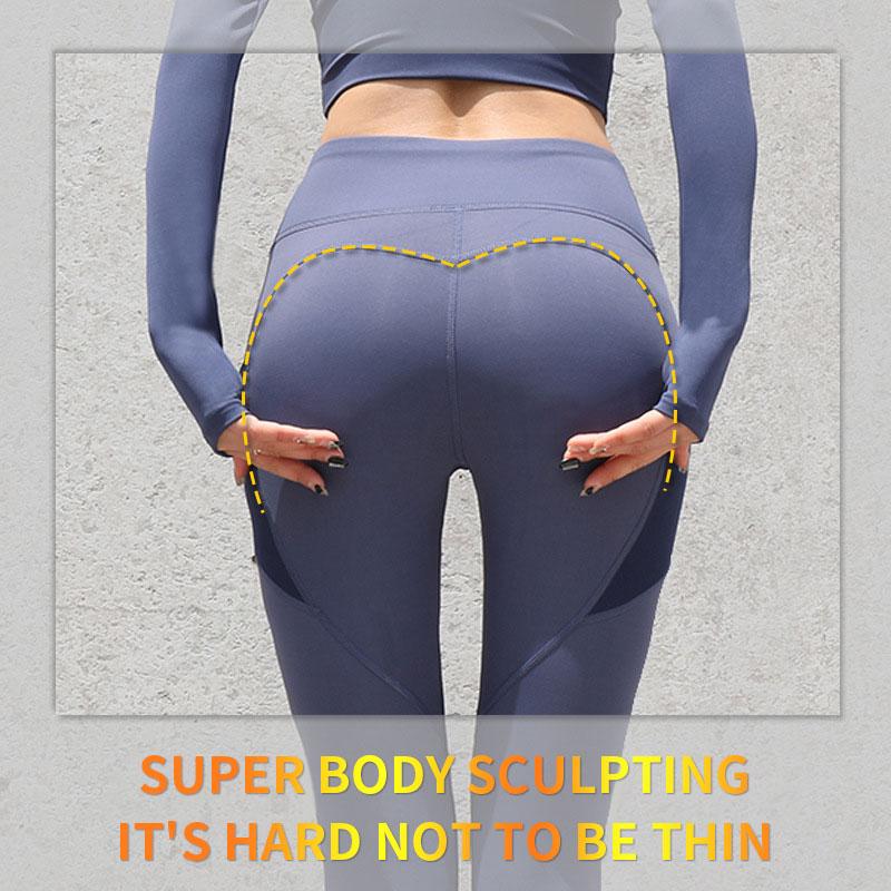 Seamless Yoga Pants High Waist Nude Leggings Push Up High Waist Sports Pants Ladies Fitness Running Leggings