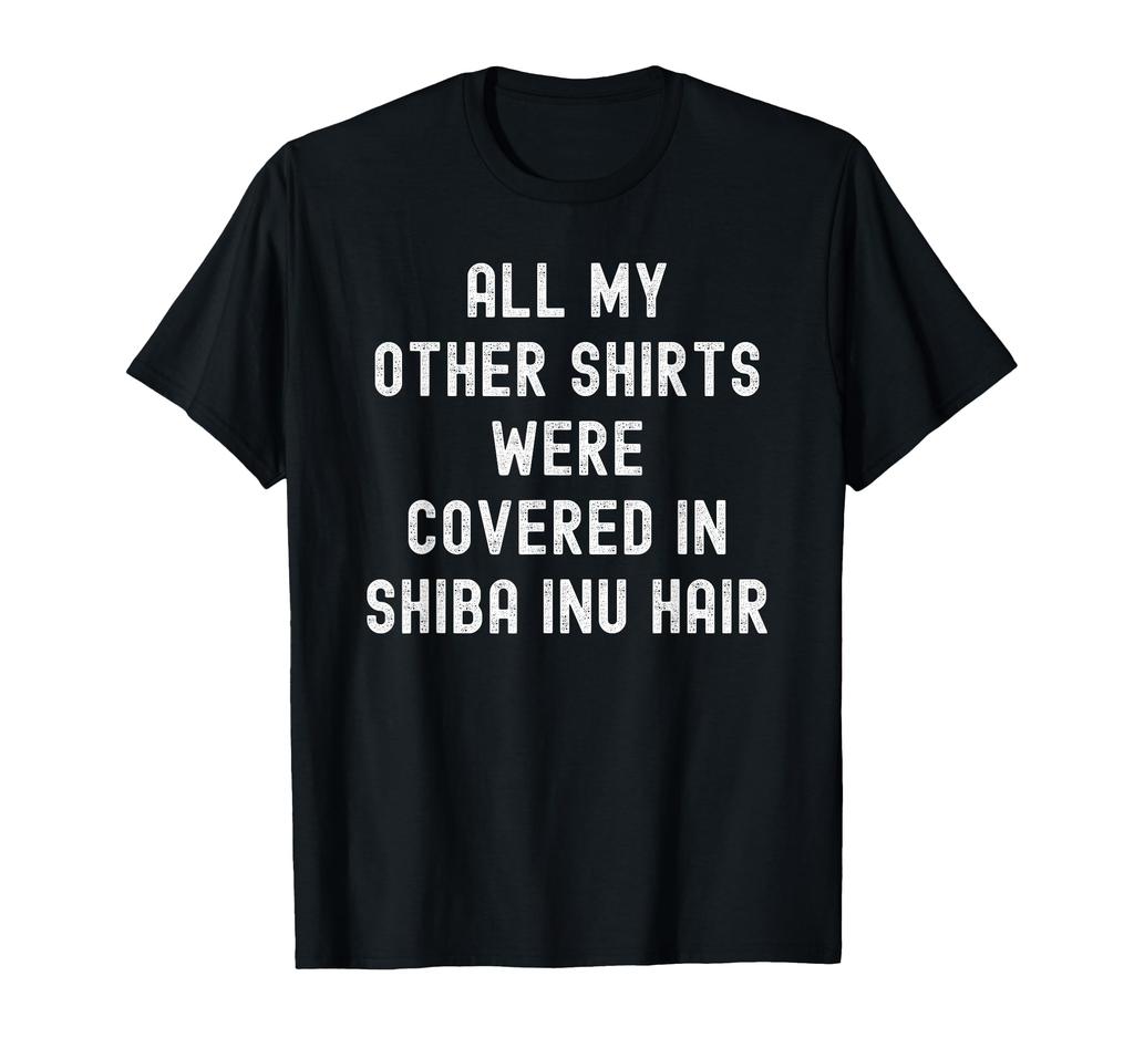 Shiba Inu Covered in Hair T-Shirt