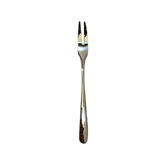 

Fruit Fork Double Tine 5.5 Inch Stainless Steel Forks for Fruits Cakes Desserts Snacks Rust-Resistant 304 Food Grade Metal Forks for Party Hotel Home 1pc Fork