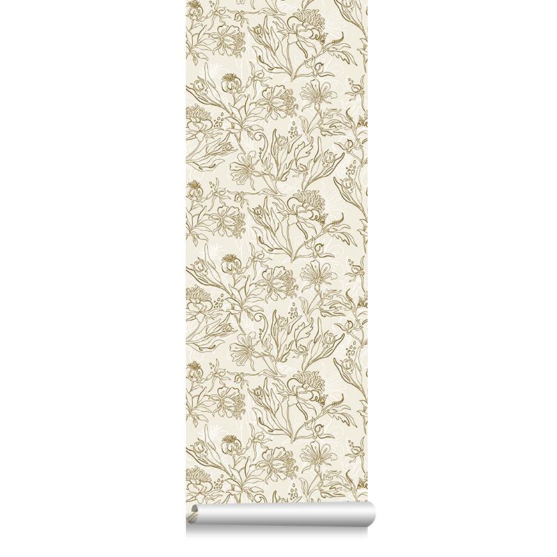 Frische Blume Selbstklebende Tapete Wohnzimmer Schlafzimmer Küche Wandrenovierung Heimdekor Aufkleber Möbel Makeover Aufkleber