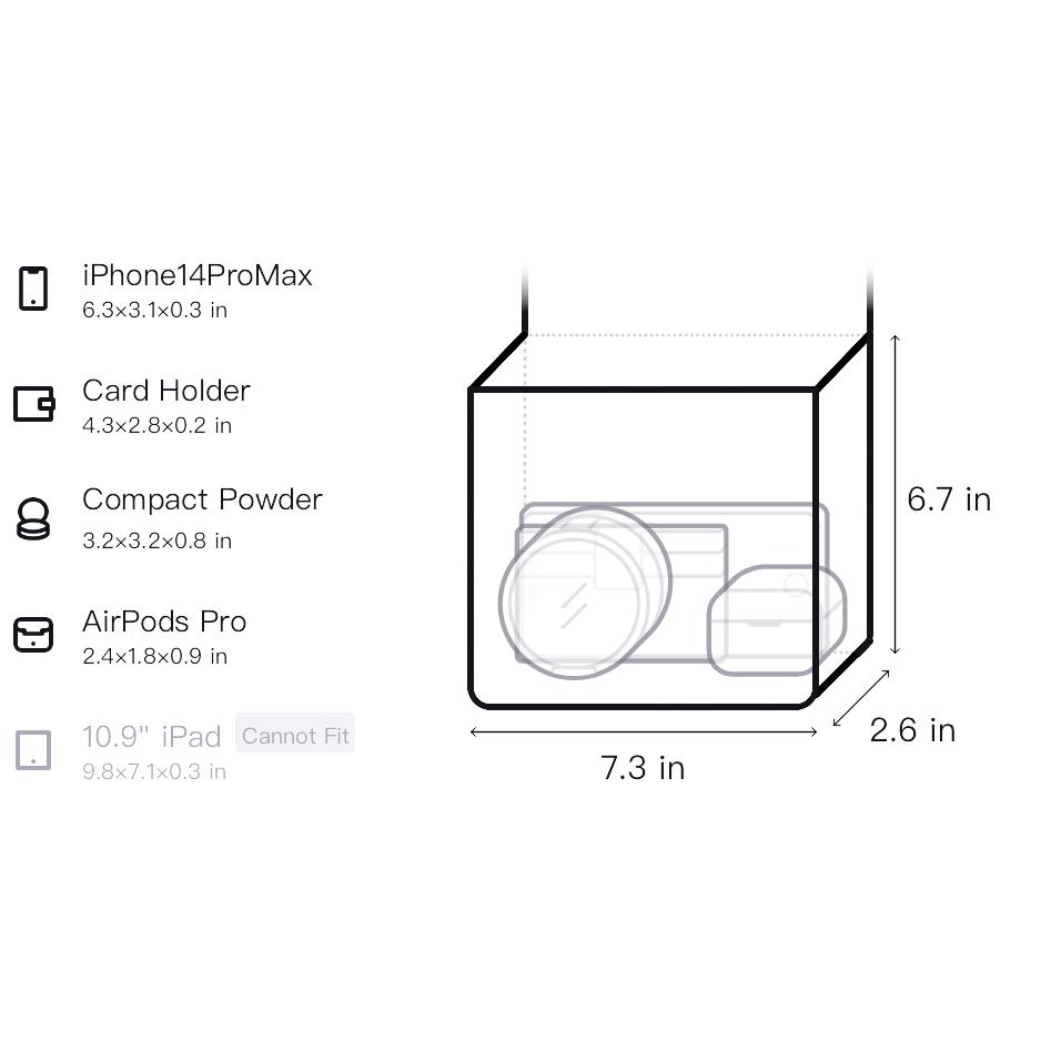 New FILA Crossbody Bags Standard White F13W228165F-WT