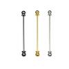 3 pcs Top Hat Design Tie Collar Needles Spiral Buckle Neckline Pins for Shirt  Women