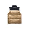 Anta Color Block Stand Collar Zipper Down Vest Unisex Vests Papaya 152148926-1